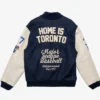 Toronto Blue Jays Letterman Navy Blue Jacket For Sale