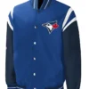 Toronto Blue Jays Starter Royal And Navy Varsity Jacket