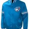 Toronto Blue Jays Starter Slider Blue Varsity Jacket