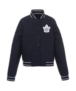 Toronto Maple Leafs Front-Hit Poly-Twill Jacket