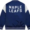 Toronto Maple Leafs Heavyweight Satin Varsity Jacket
