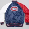 Trudie Montreal Canadiens Youth Varsity Satin Jacket For Sale