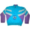 Vintage 90s Charlotte Hornets Starter Blue Jacket