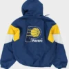 Vintage Pacers Starter Pullover Jacket Back