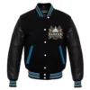 Washington Capitals Black Letterman Varsity Jacket