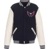 Washington Capitals Wool Letterman Varsity Jacket