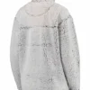 Washington Commanders Sherpa Gray Jacket