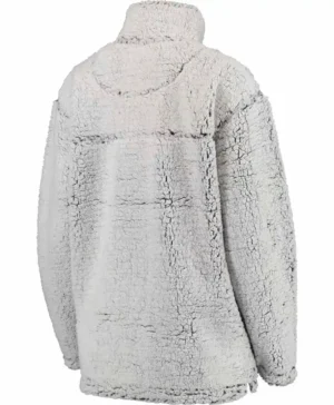 Washington Commanders Sherpa Gray Jacket