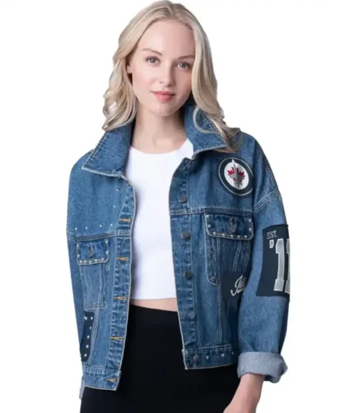 Winnipeg Jets Denim Trucker Jacket