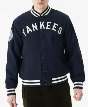World Series 2009 Navy Varsity NY Yankees Wool Jacket