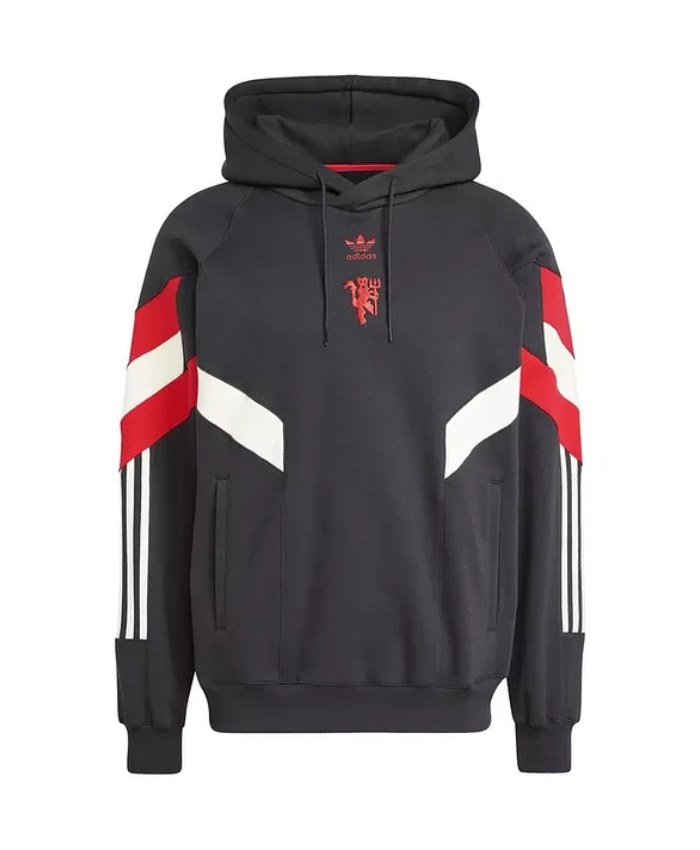 Ruben Amorim 2025 Manchester United Black Hoodie -Unisex