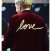 43rd Peoples Choice Awards Ellen DeGeneres Love Jacket Back
