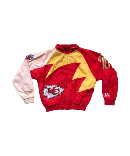 90’s Logo Athletic Sharktooth Kansas City Chiefs Jacket