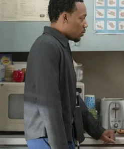 Abbott Elementary S04 Tyler James Williams Grey Jacket For Sale