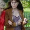 Aimee Lou Wood Toxic Town S01 Brown Blazer For Sale