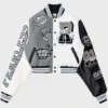 All Star Frealess Cropped Wool Varsity Jacket