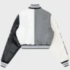 All Star Frealess Cropped Wool Varsity Jacket Back