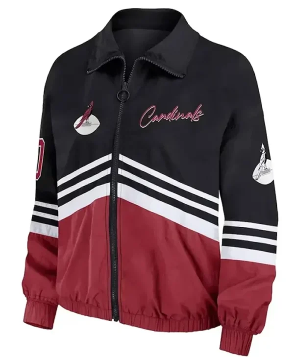 Arizona Cardinals Black And Red Vintage Jacket
