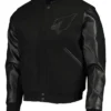 Arizona Cardinals Black Letterman Jacket