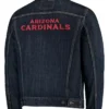 Arizona Cardinals Blue Jeans Denim Jacket