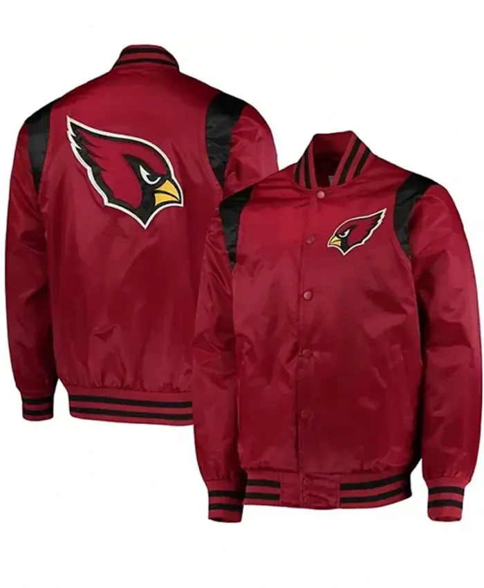 Arizona Cardinals Vintage Starter Red Satin Jacket
