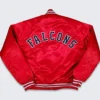 Atlanta Falcons 80s Vintage Chalk Line Satin Jacket