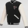 Atlanta Falcons Full-Snap Black And White Jacket