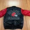 Atlanta Falcons Starter Satin Black And Red Jacket