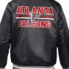 Atlanta Falcons Team Black Varsity Satin Jacket