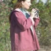 Based on a True Story Maroon Ava Bartlett Jacket