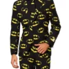 Batman Black Buttoned Suit
