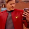 Black Mirror Robert Daly Red Cotton Jacket
