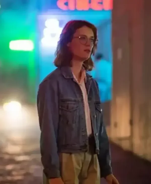 Black Mirror Yorkie Blue Denim Jacket