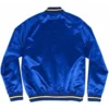 Bo Lang Orlando Magic Blue Satin Varsity Jacket Back