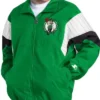 Boston Celtics Starter Kelly Green Full-Zip Jacket