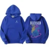 Buy Stegaro Blue Blessed Heart Hoodie