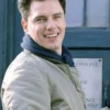 Captain Jack Harkness Doctor Who Green Jacket For Men