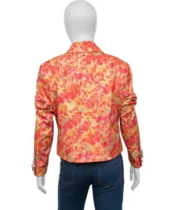Carrie Preston Elsbeth S02 Cropped Blazer Back