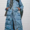 Carrie Preston Elsbeth S02 Printed Puffer Coat For Sale