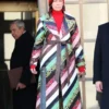Carrie Preston Elsbeth S02 Snakeskin Coat