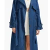 Chanelle Apple Cider Vinegar Denim Trench Coat