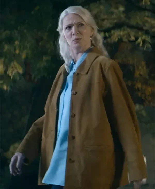 Charlotte Weston Man With No Past 2025 Brown Suede Jacket