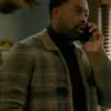Chicago PD S12 Kevin Atwater Brown Plaid Jacket