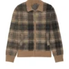 Chicago PD S12 Kevin Atwater Brown Plaid Jacket For Men