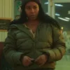 Chicago PD S12 Toya Turner Puffer Green Jacket