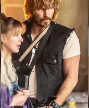 Chris Pratt The Electric State Black Vest