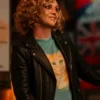 Christina Ricci Yellowjackets S03 Black Biker Leather Jacket For Women