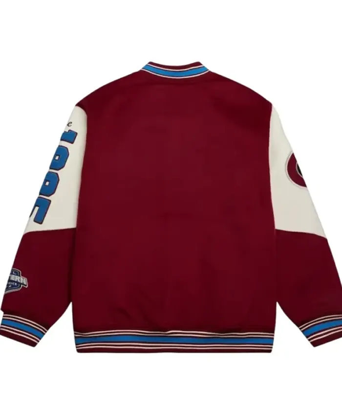 Colorado Avalanche Logo Vintage Varsity Jacket