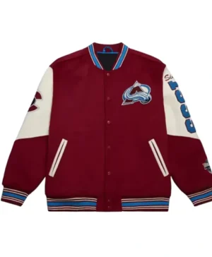 Colorado Avalanche Vintage Logo Varsity Jacket