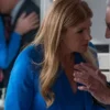 Connie Britton Zero Day 2025 Blue Blazer For Women